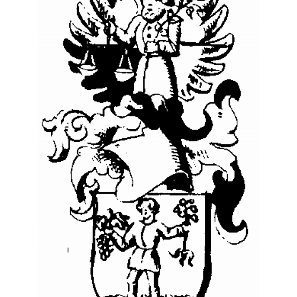 Escudo de la familia Under Dem Baum