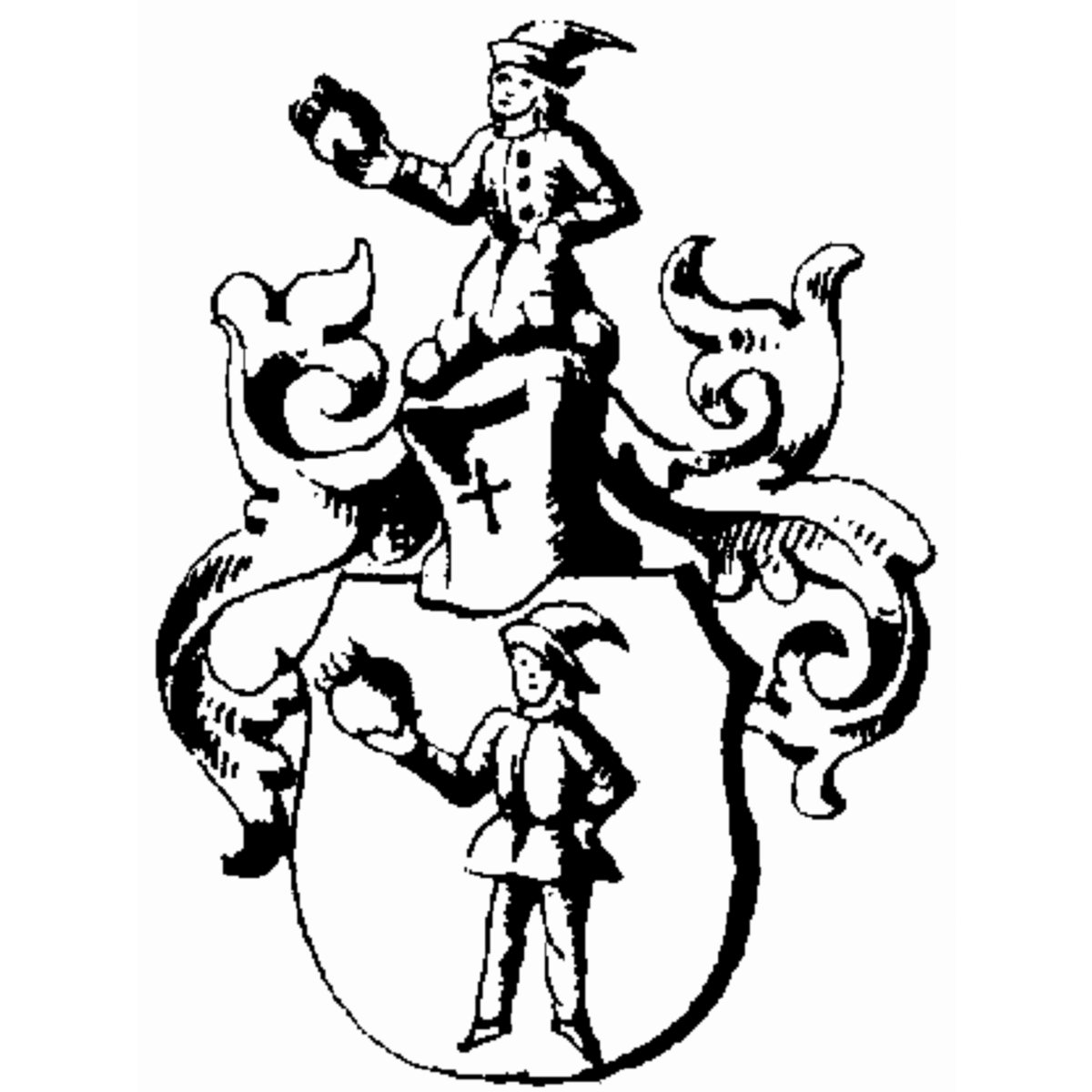 Wappen der Familie Scheuerbrandt