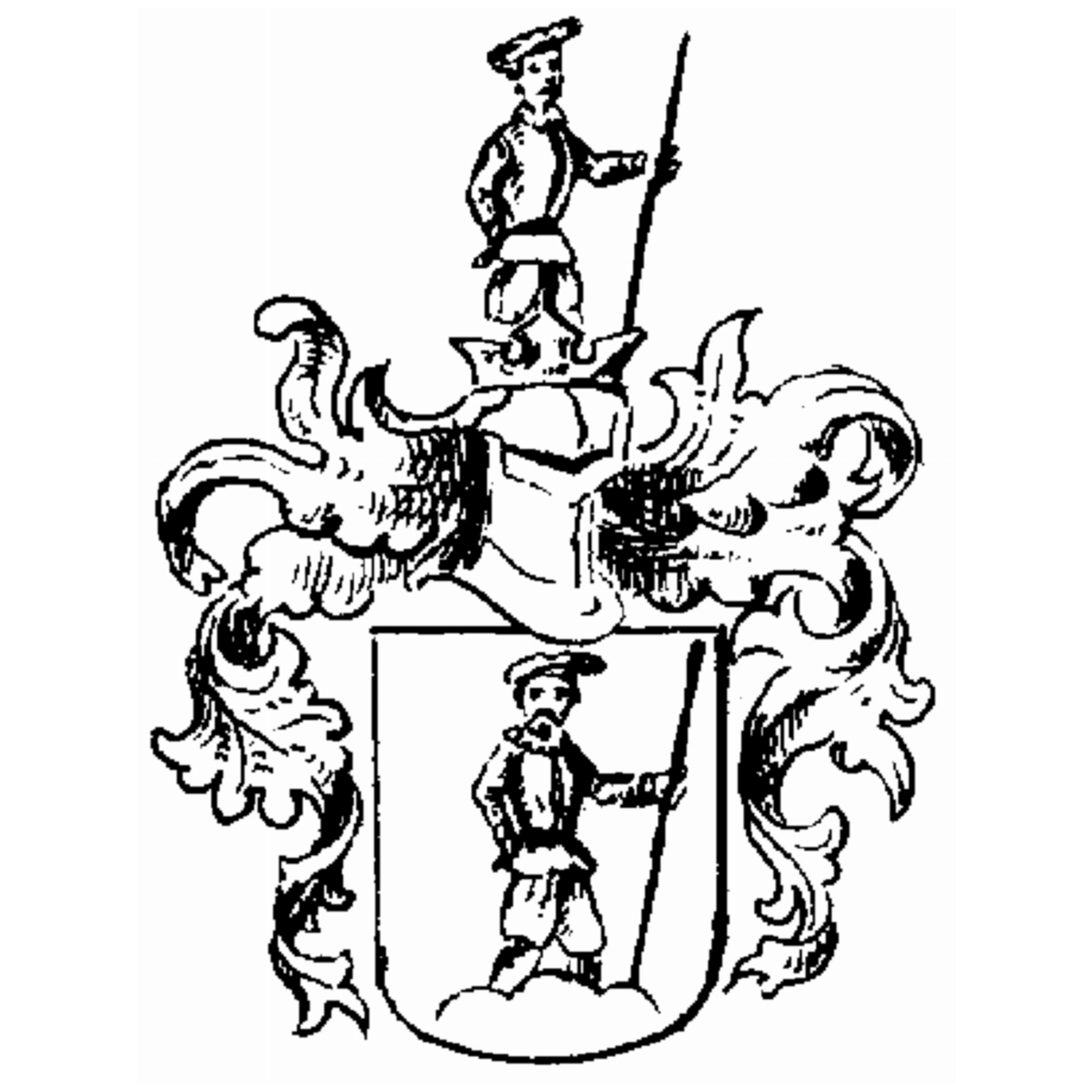 Coat of arms of family Lüdtke