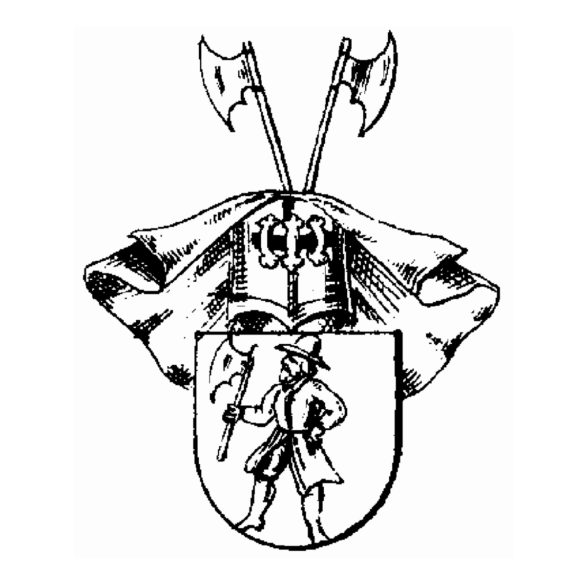 Coat of arms of family Mühlhauß