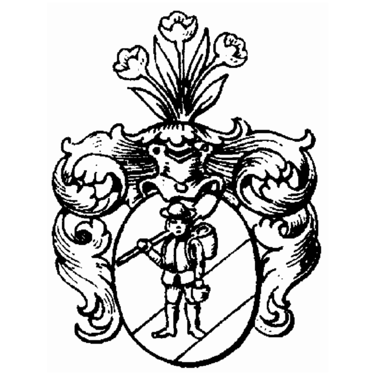 Coat of arms of family Mühlhauser