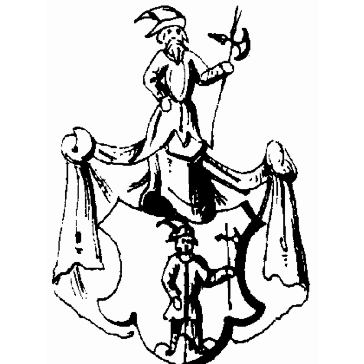 Coat of arms of family Von Burgau