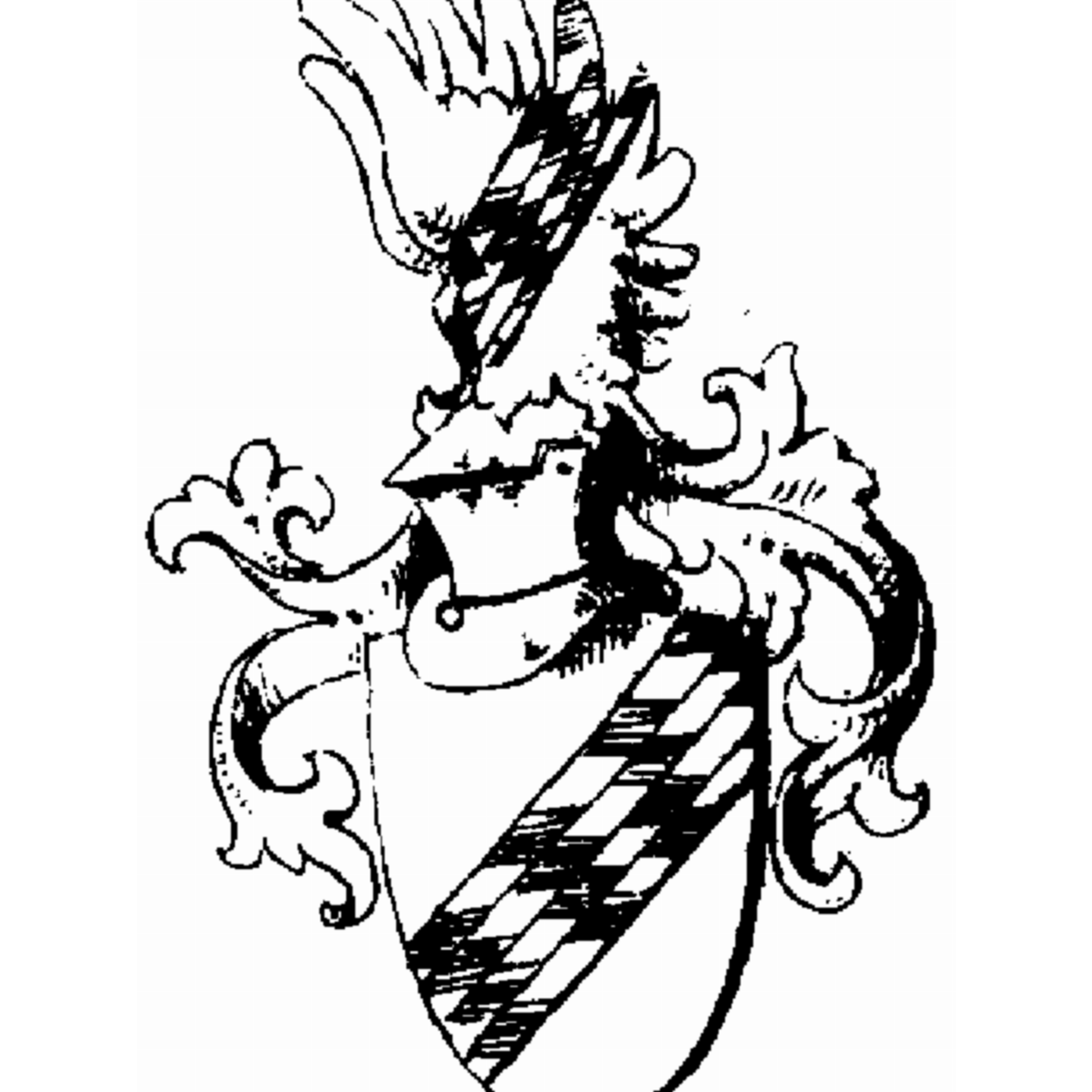 Escudo de la familia Von Burgberg