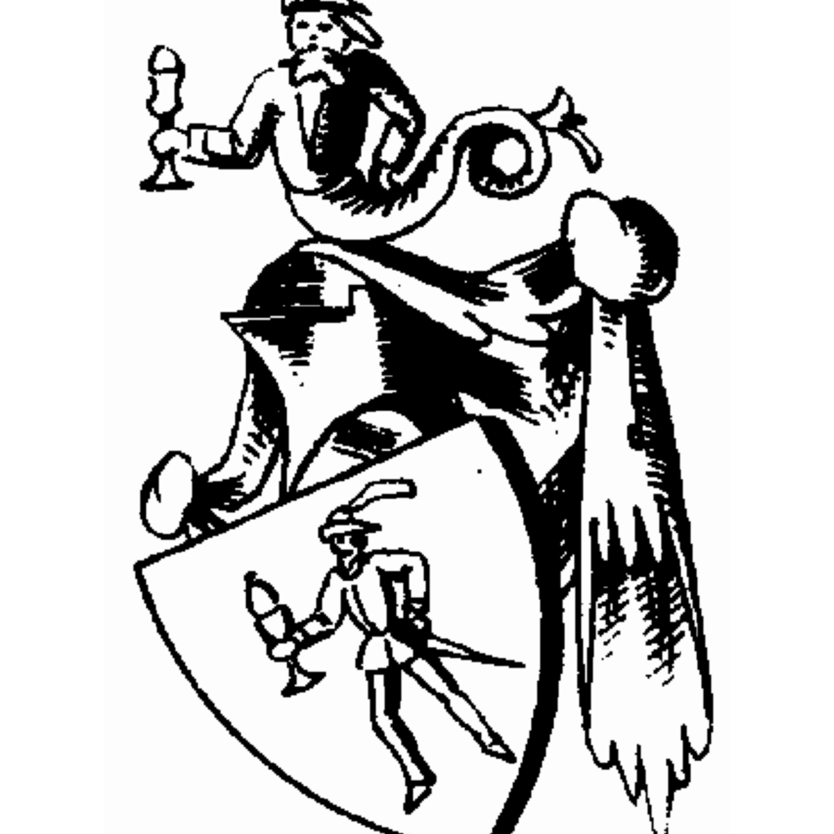 Coat of arms of family Scheuring