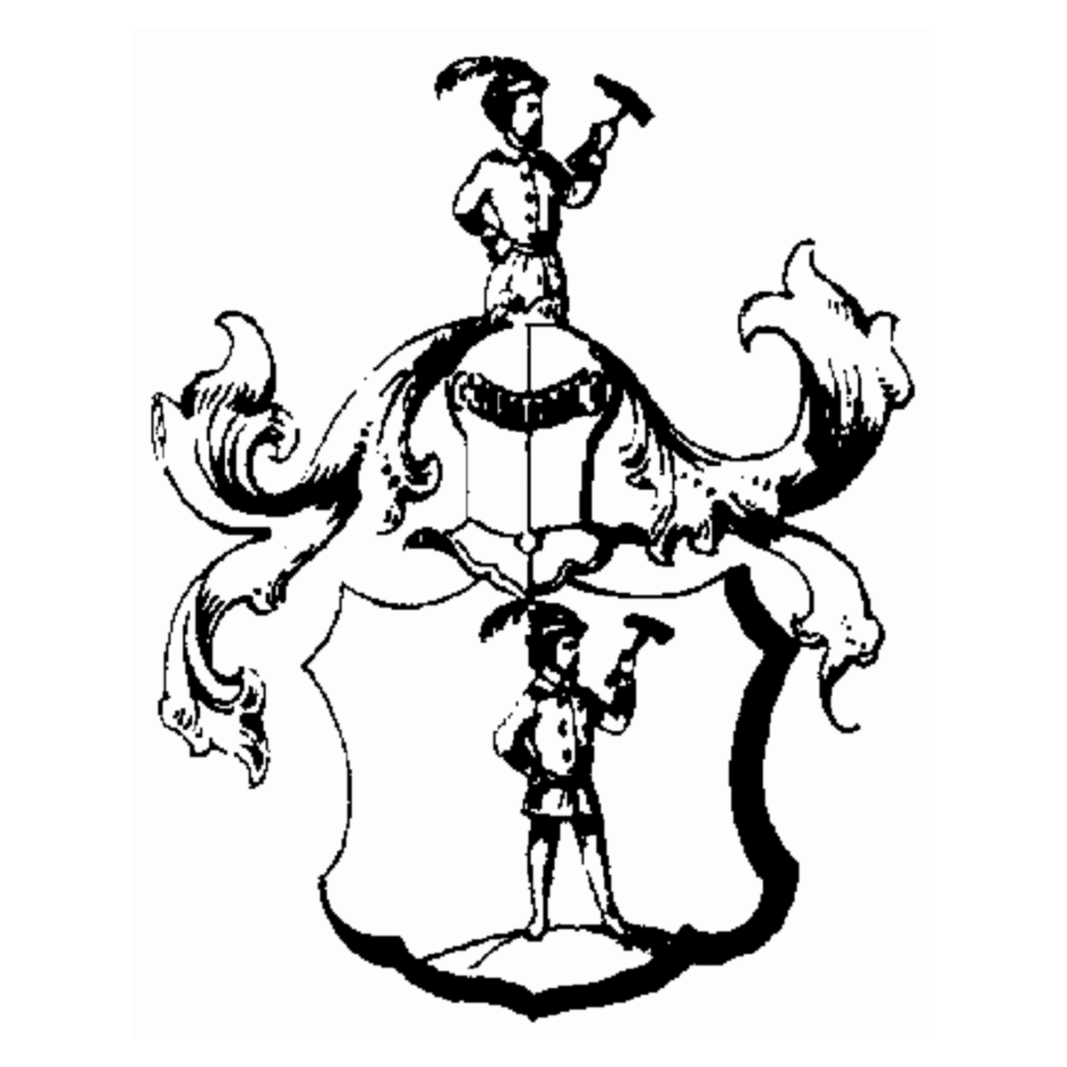 Escudo de la familia Vöulensmitt