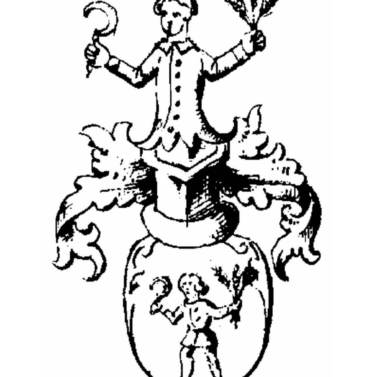 Coat of arms of family Strähl