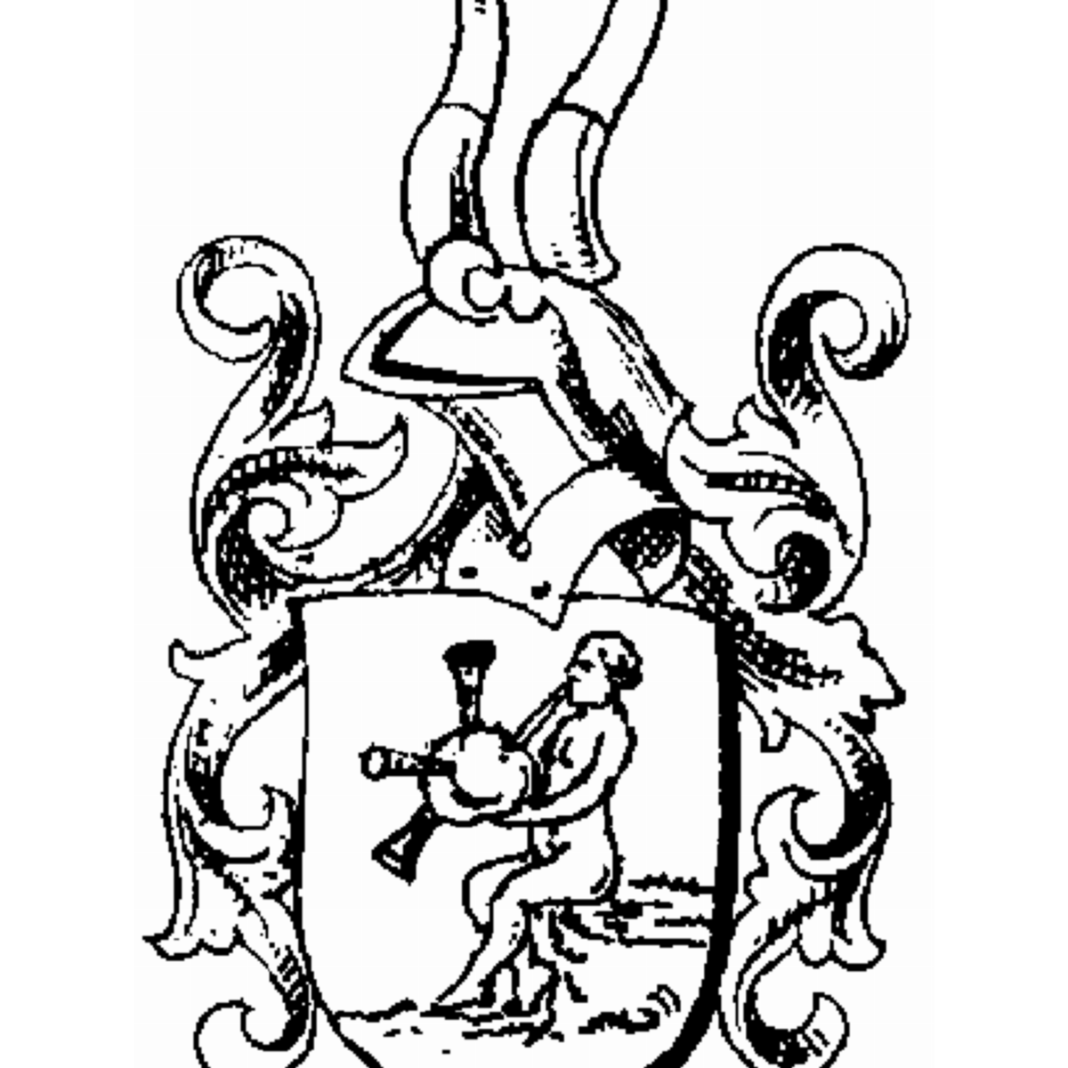 Coat of arms of family Gassenhauer