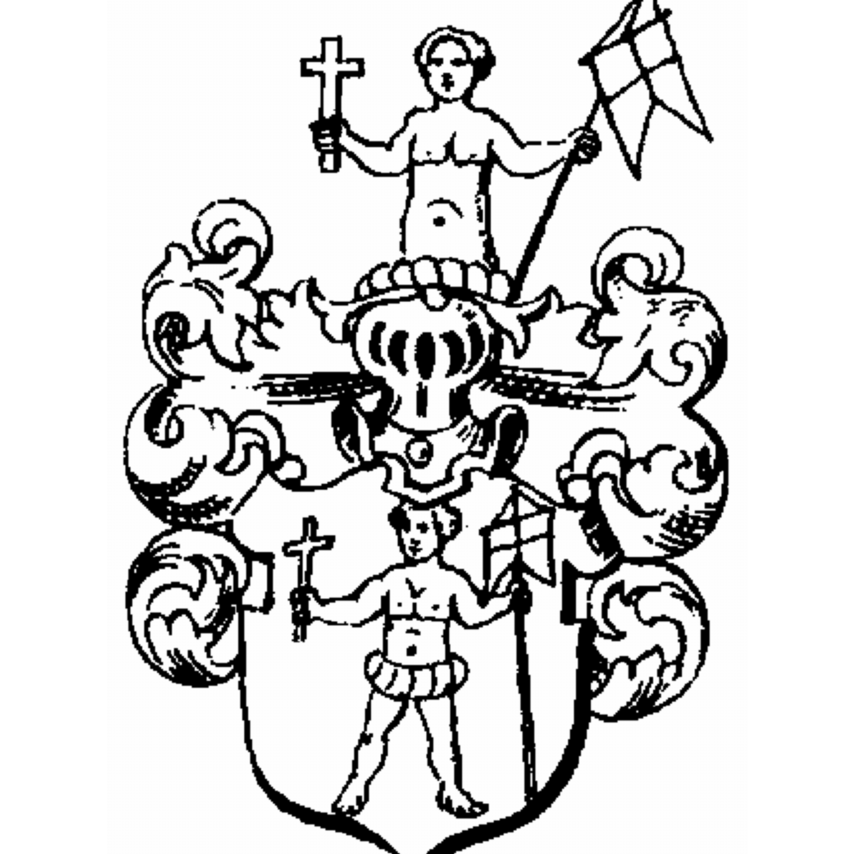 Coat of arms of family Strälle