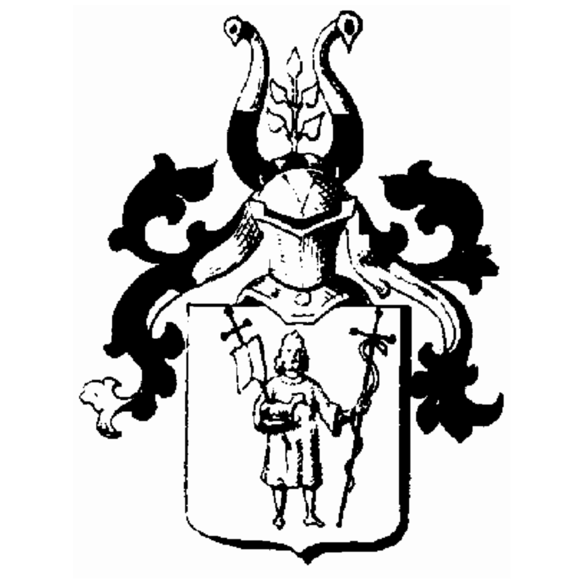 Escudo de la familia Vüstken