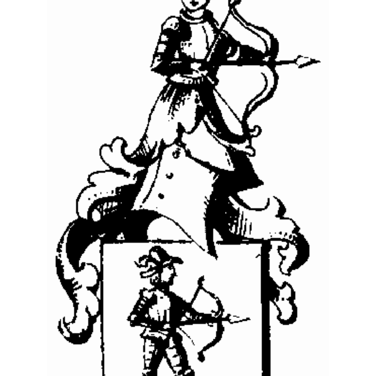 Coat of arms of family Bec