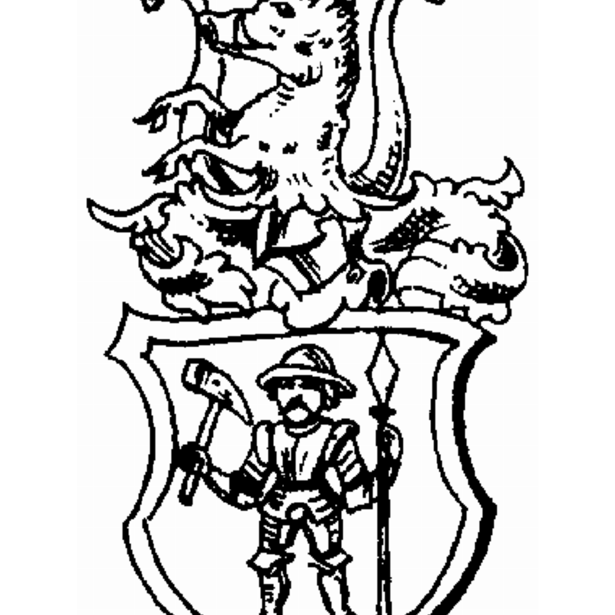 Escudo de la familia Perseke