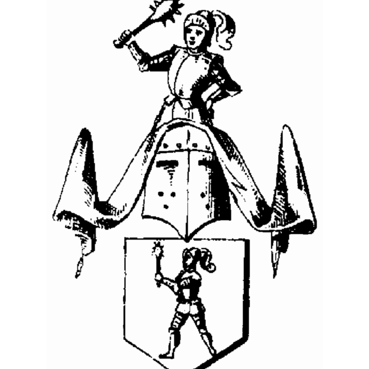 Coat of arms of family Göding