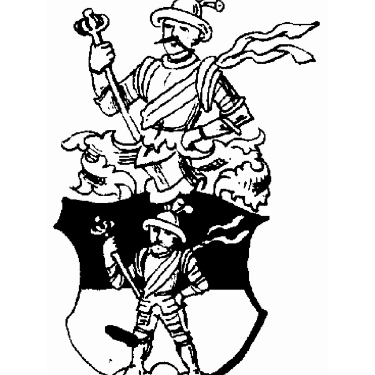 Coat of arms of family Egart