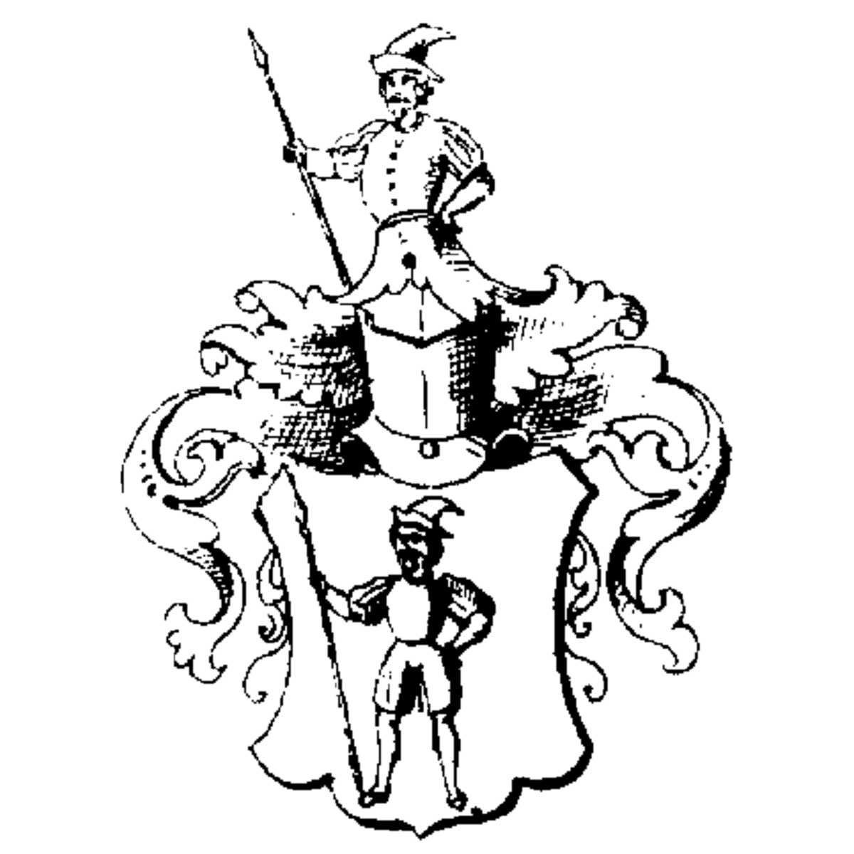 Coat of arms of family Melsbach