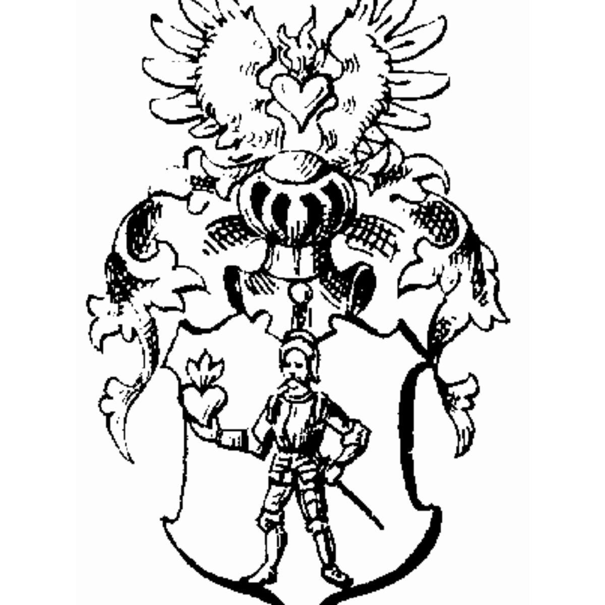 Coat of arms of family Gattiker