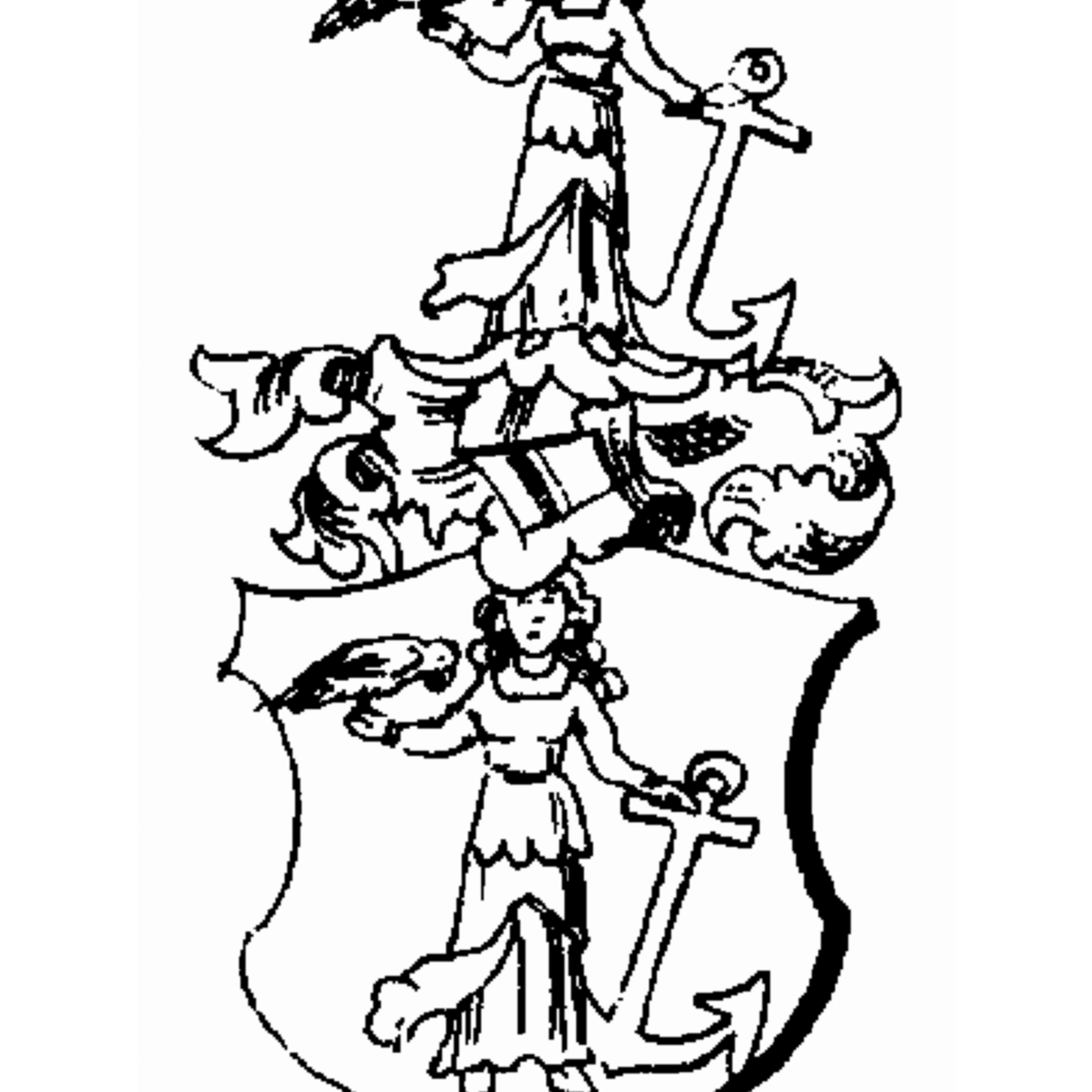 Escudo de la familia Unruh