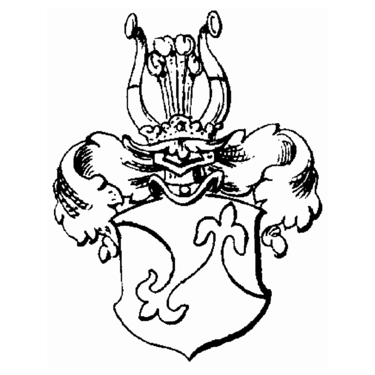 Coat of arms of family Burr