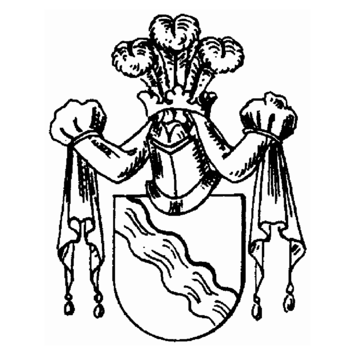 Escudo de la familia Von Der Heyden