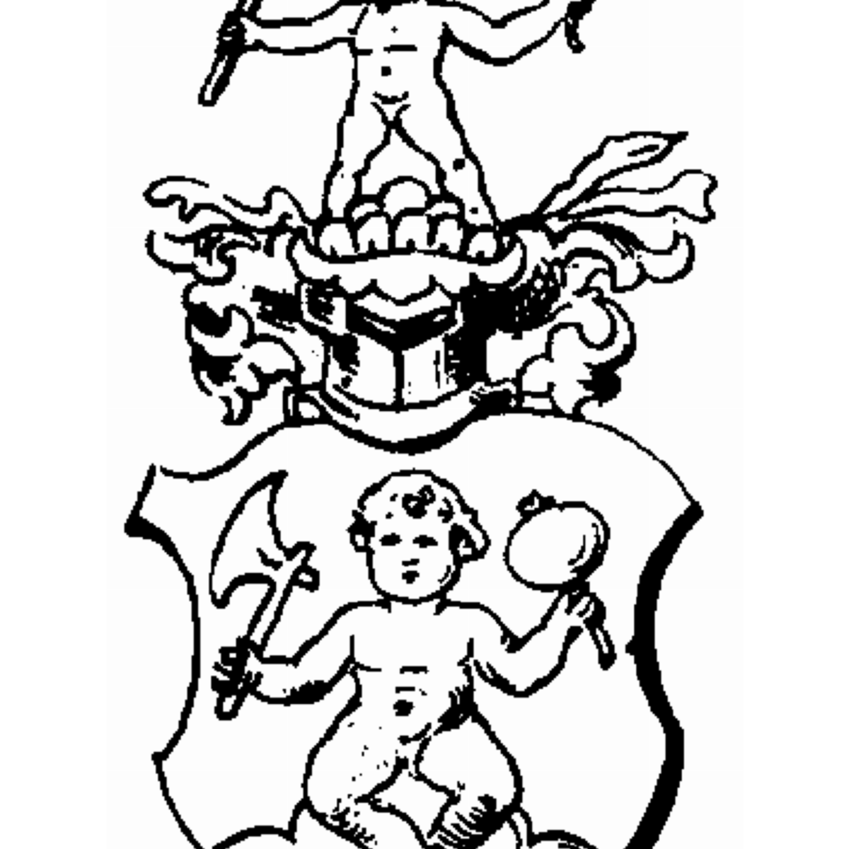 Coat of arms of family Fach