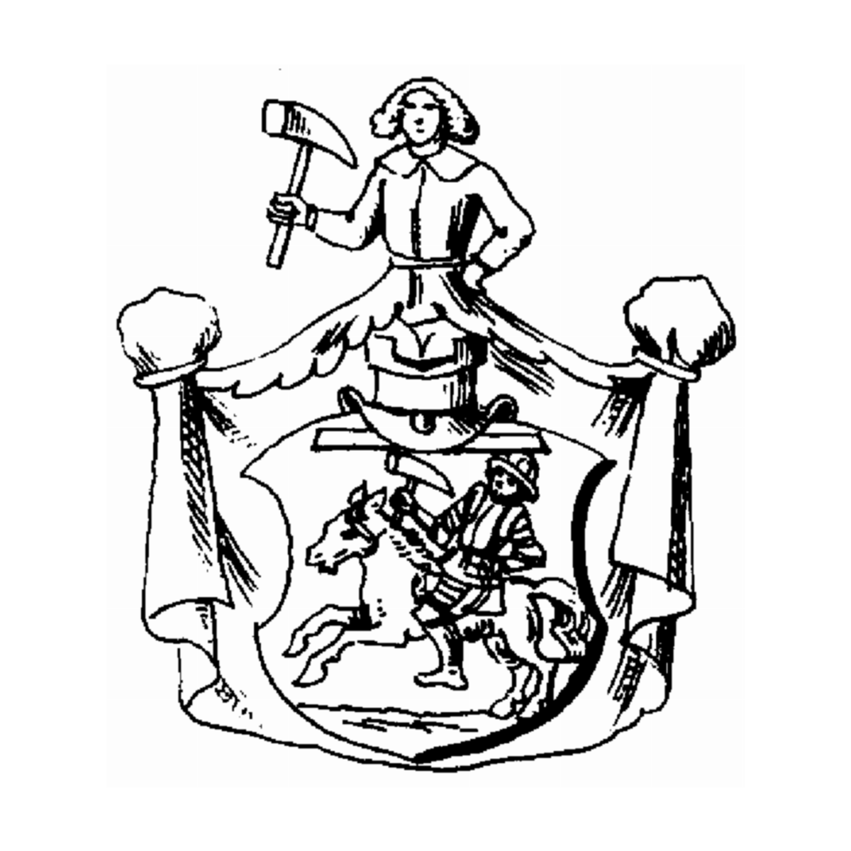 Coat of arms of family Springindschmitten