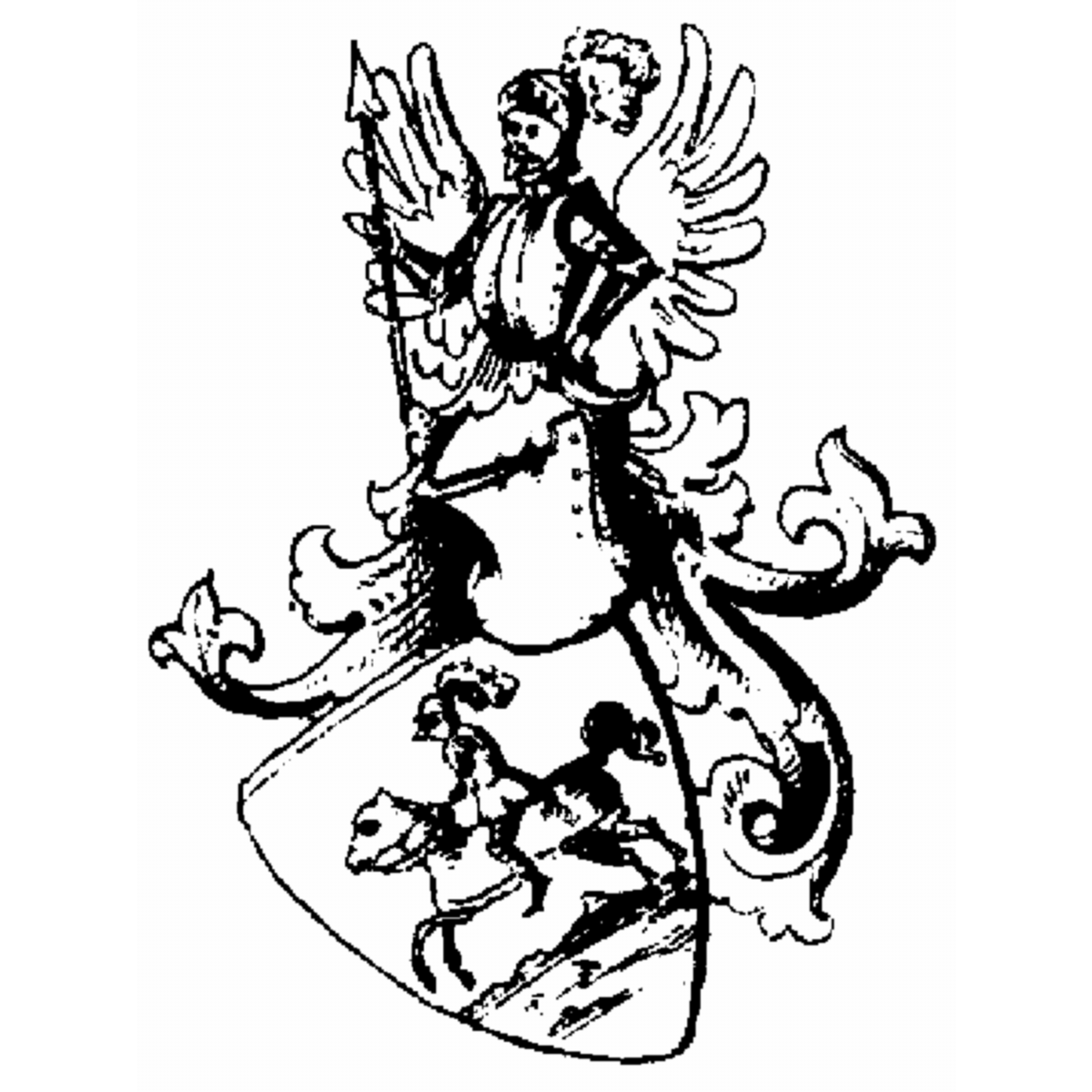 Escudo de la familia Von Der Linde