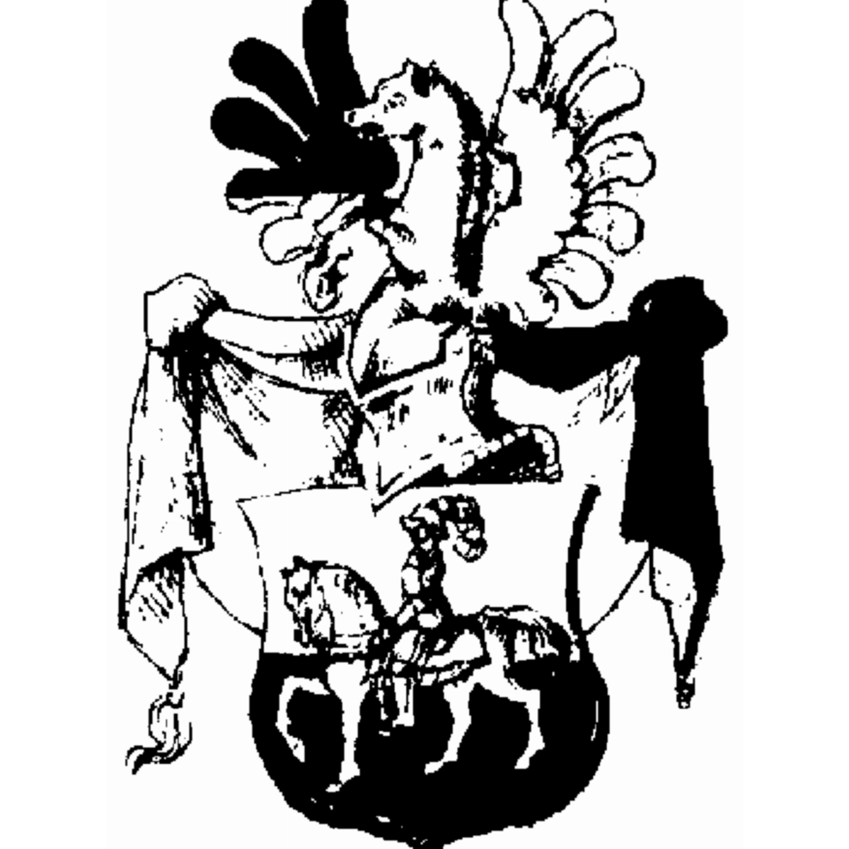 Escudo de la familia Von Der Lühe