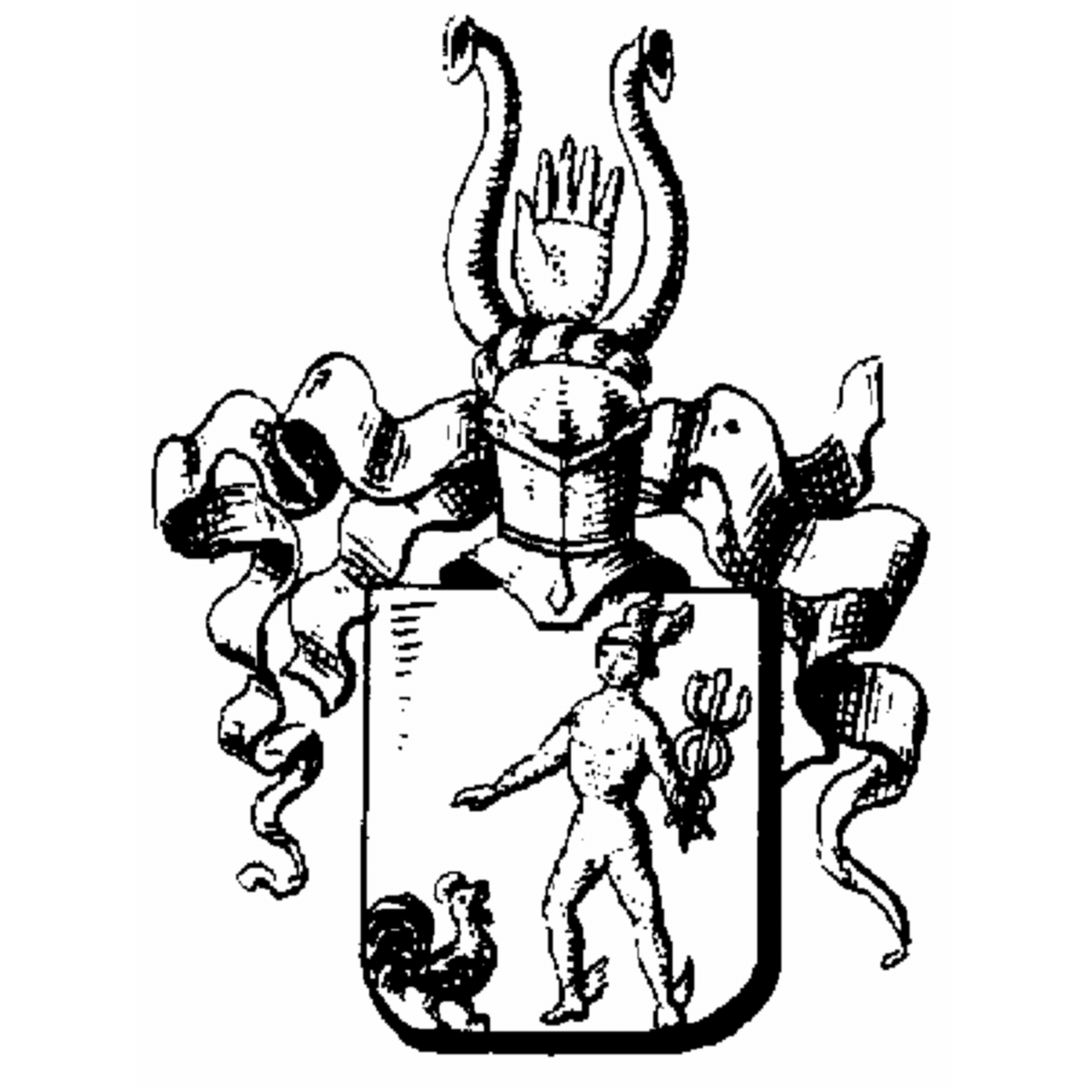 Escudo de la familia Von Der Ohe
