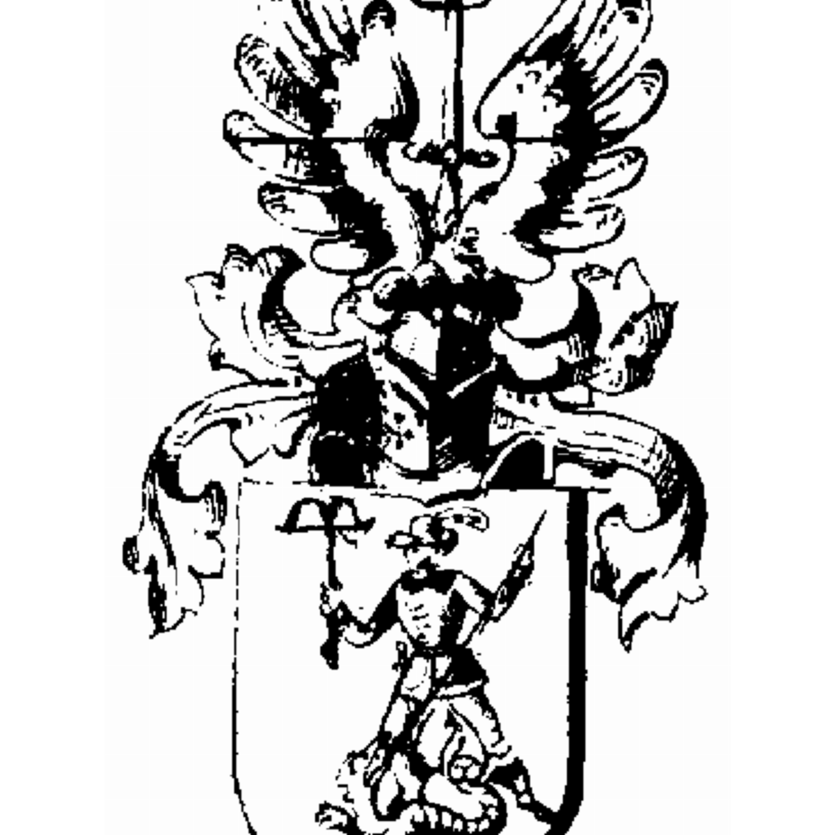 Wappen der Familie Von Der Oßten