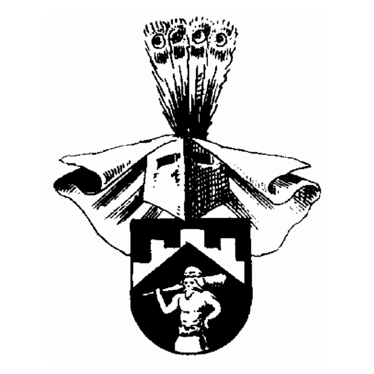 Coat of arms of family Van Der Beck