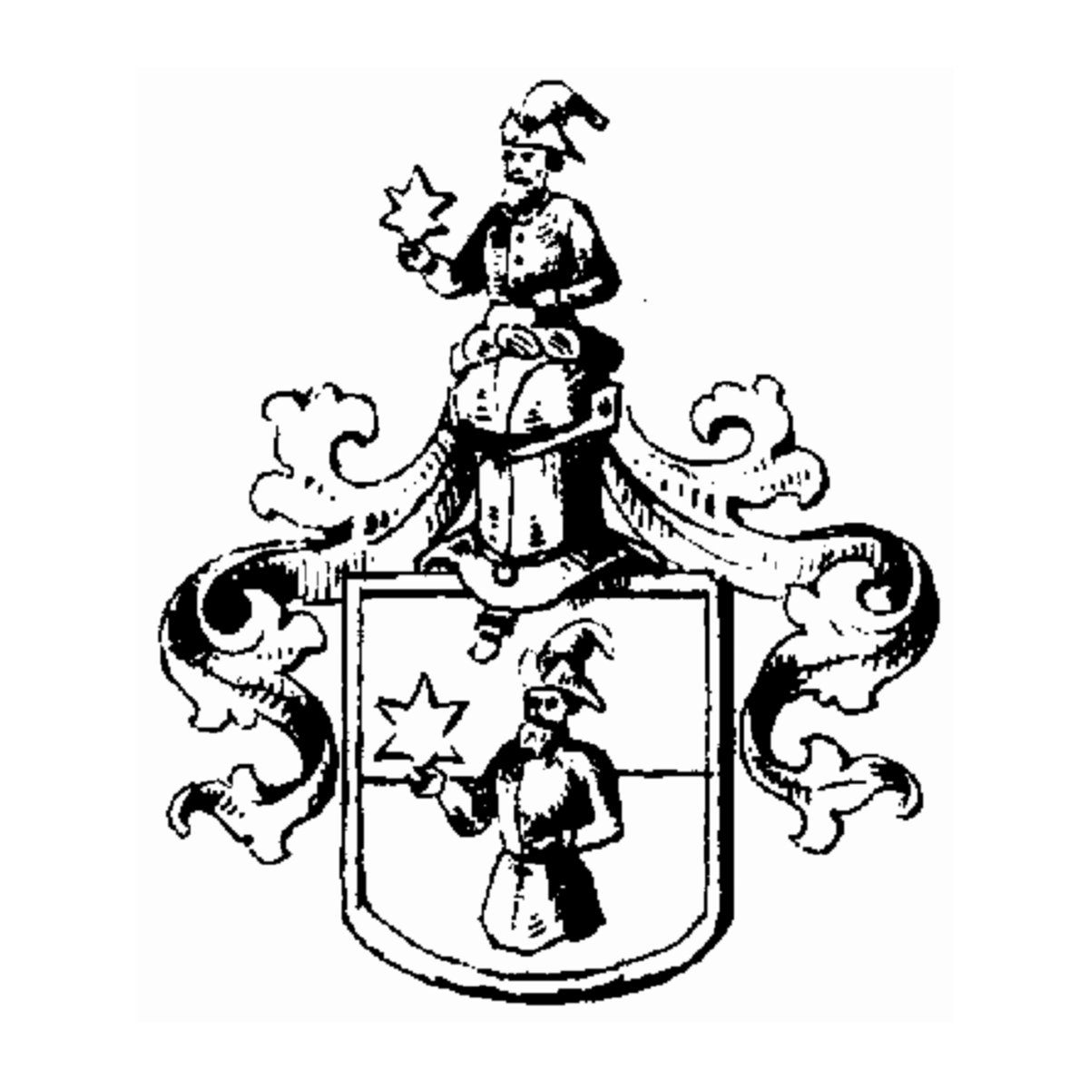 Coat of arms of family Wohlgezogen