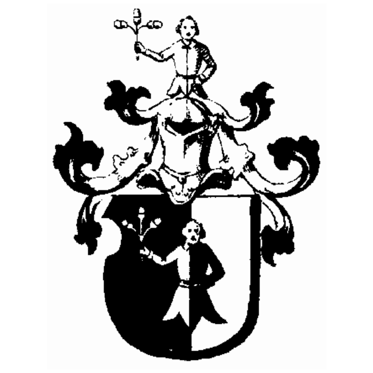 Coat of arms of family Upperwort