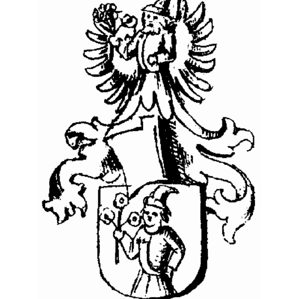 Wappen der Familie Knöwstrüker