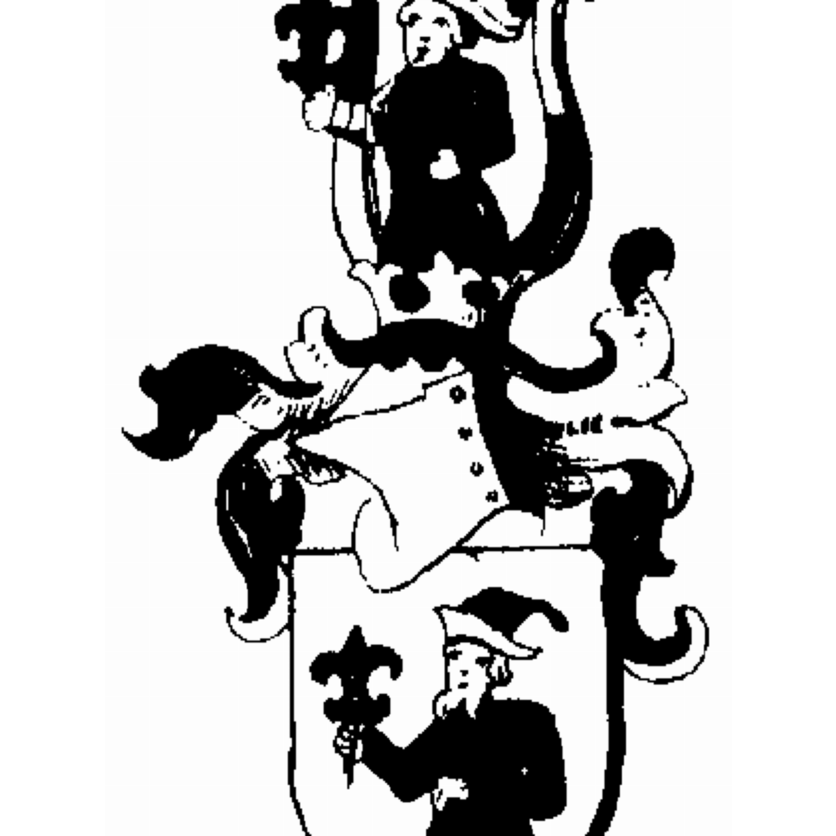 Coat of arms of family Knuda