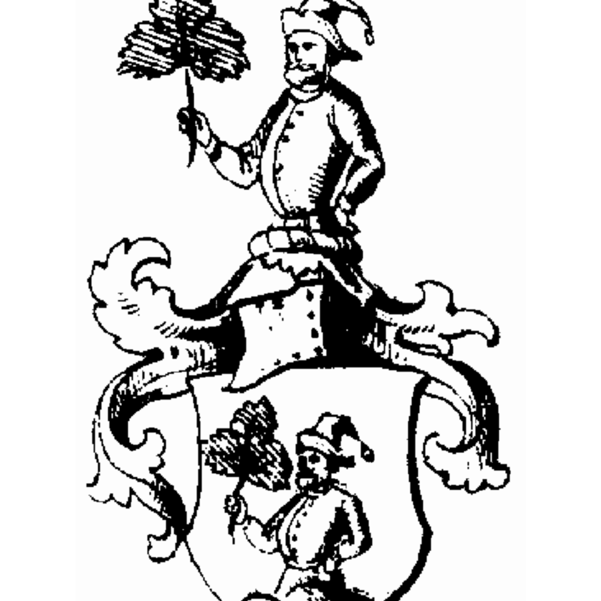 Coat of arms of family Merbötin