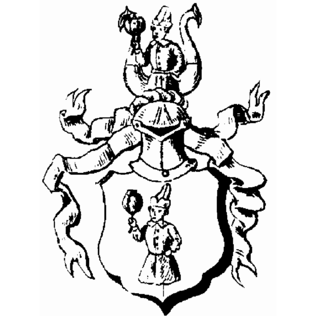 Coat of arms of family Domböcker