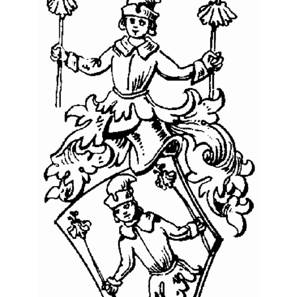 Coat of arms of family Strohecker