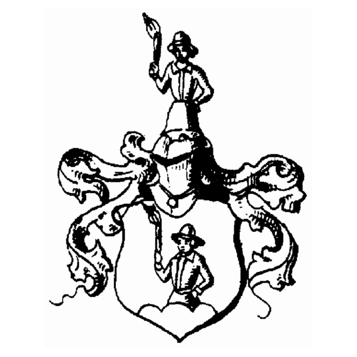 Coat of arms of family Holman