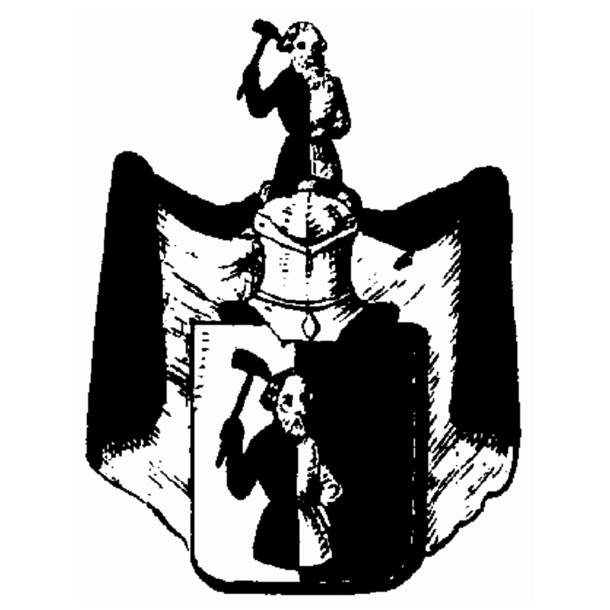 Coat of arms of family Salmensnidere