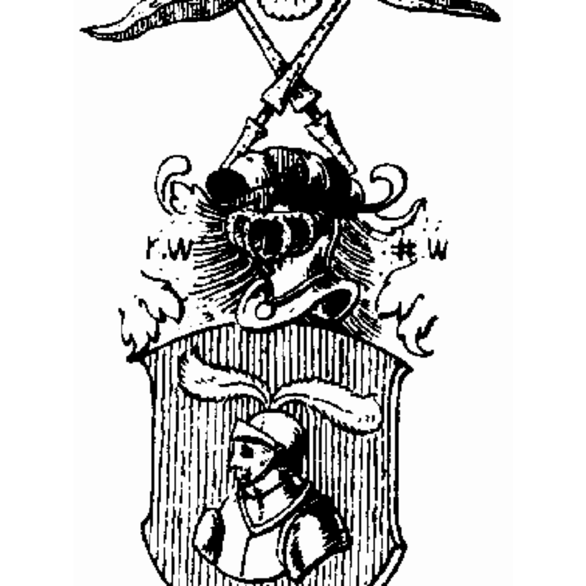 Coat of arms of family Leubel