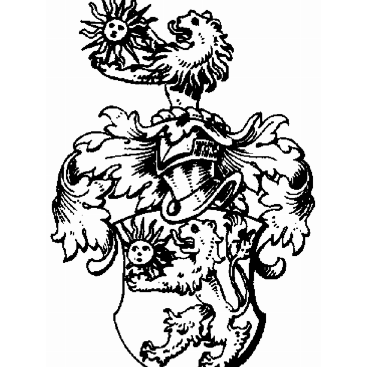 Coat of arms of family Bütterlein