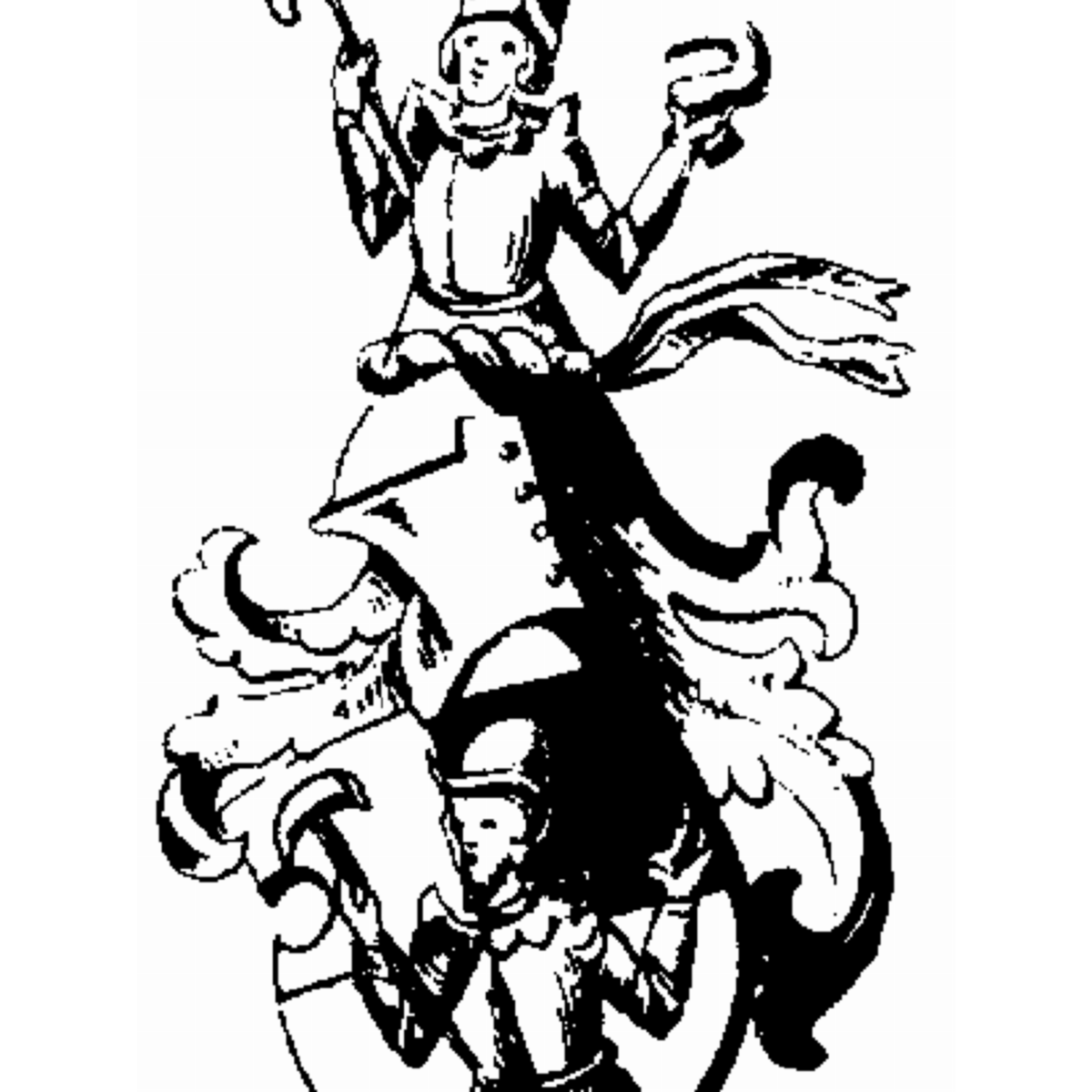 Coat of arms of family Holzschuhmacher