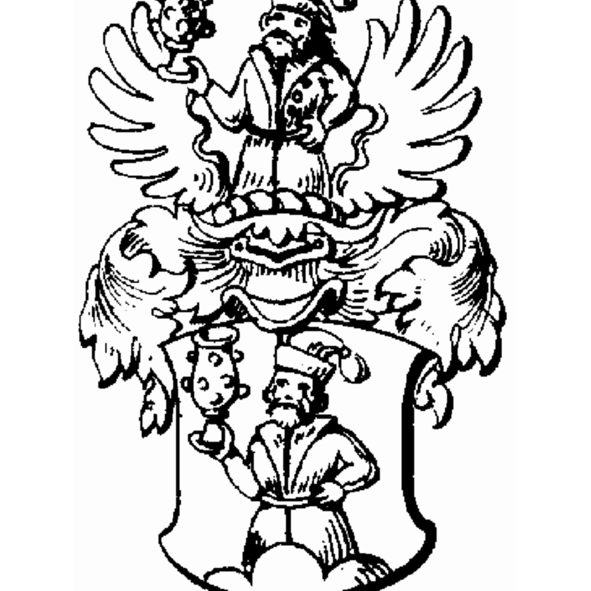 Coat of arms of family Siebenmorgen