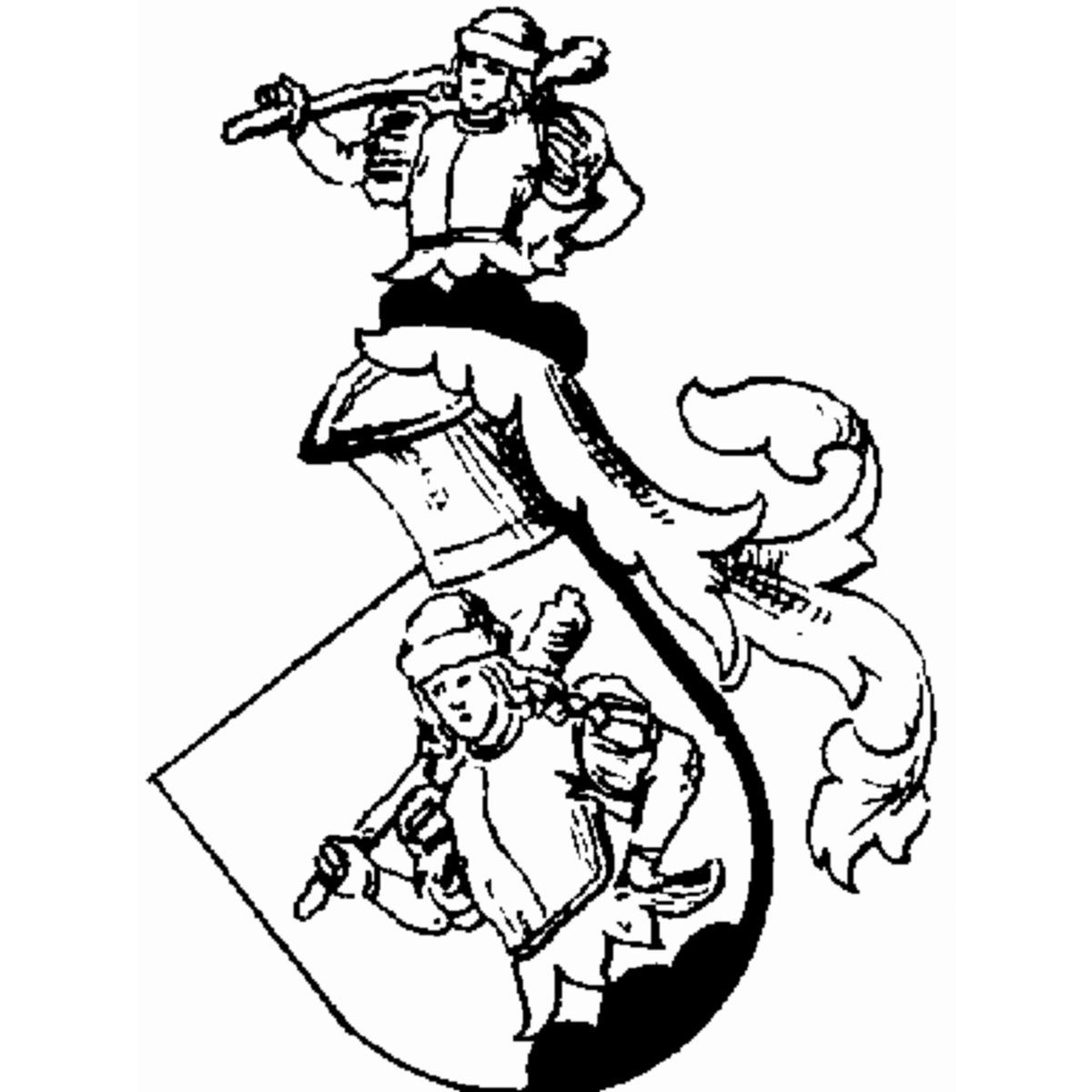 Wappen der Familie Freiwald
