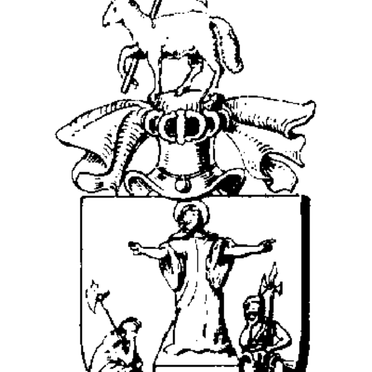 Coat of arms of family Luzmennin