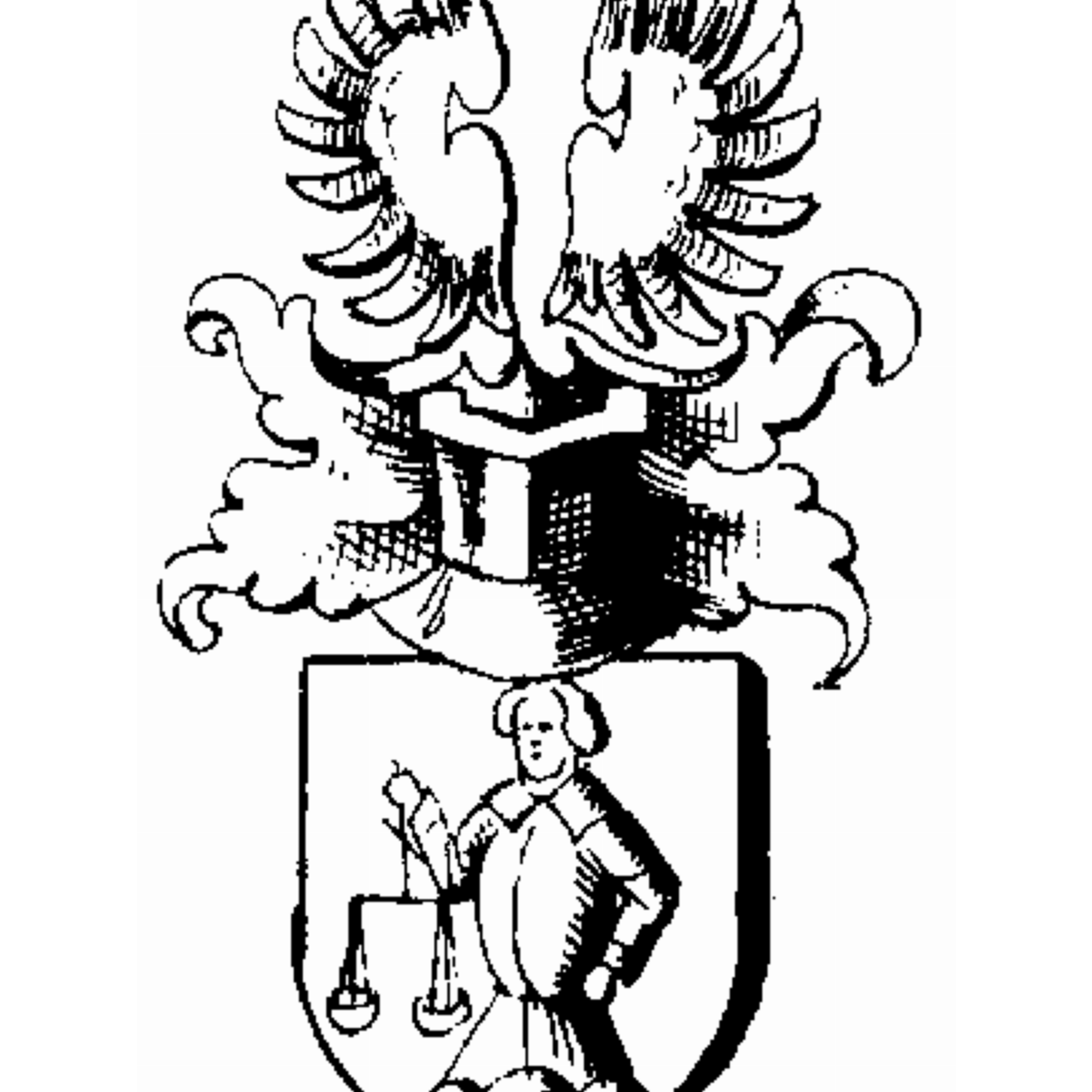 Coat of arms of family Rohm