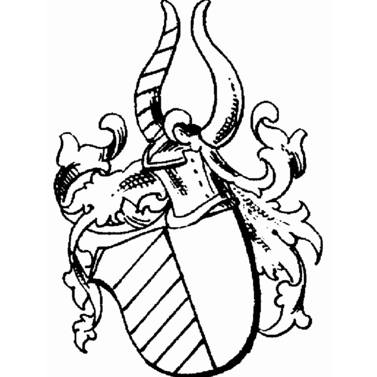 Coat of arms of family Vahlsen