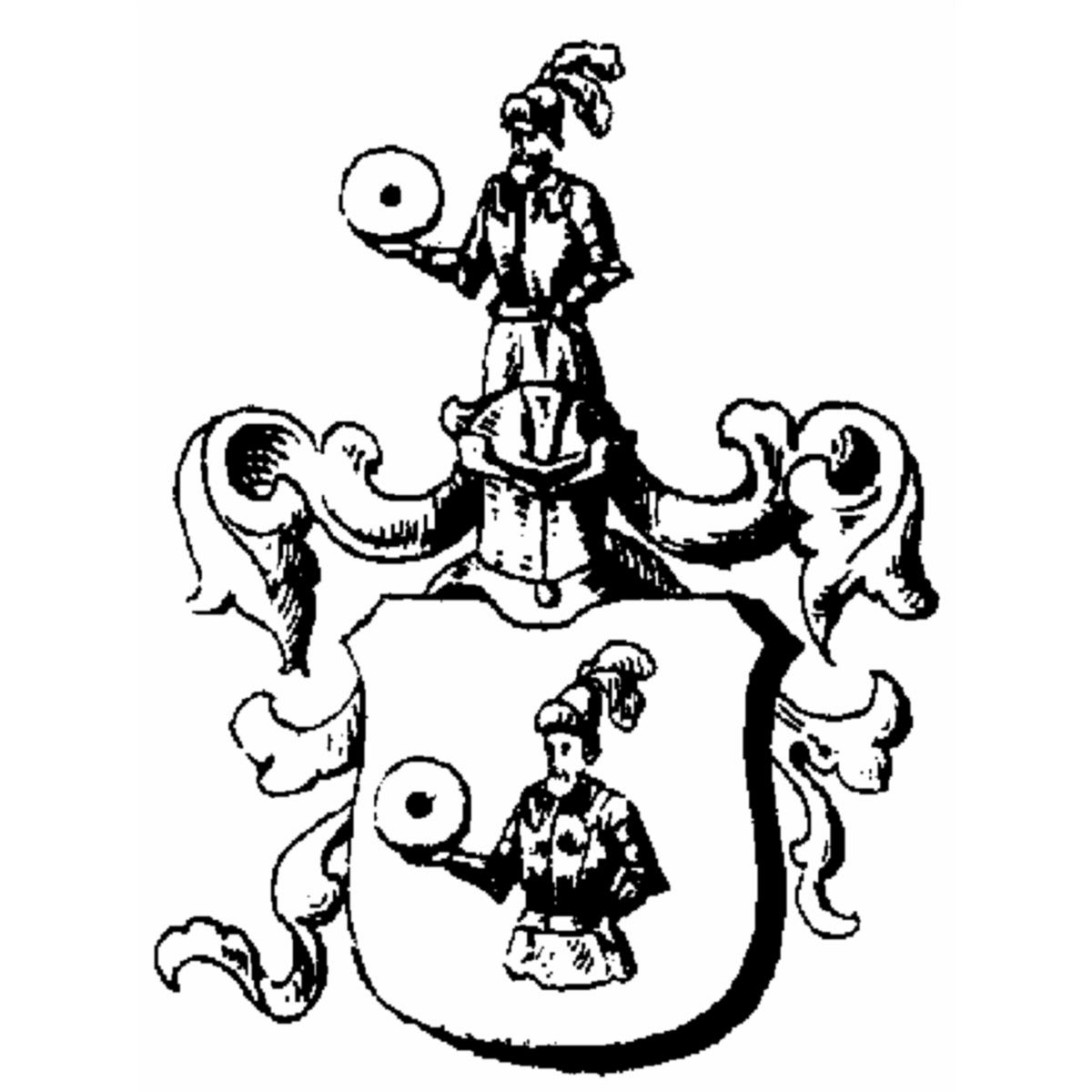 Escudo de la familia Dornblueth