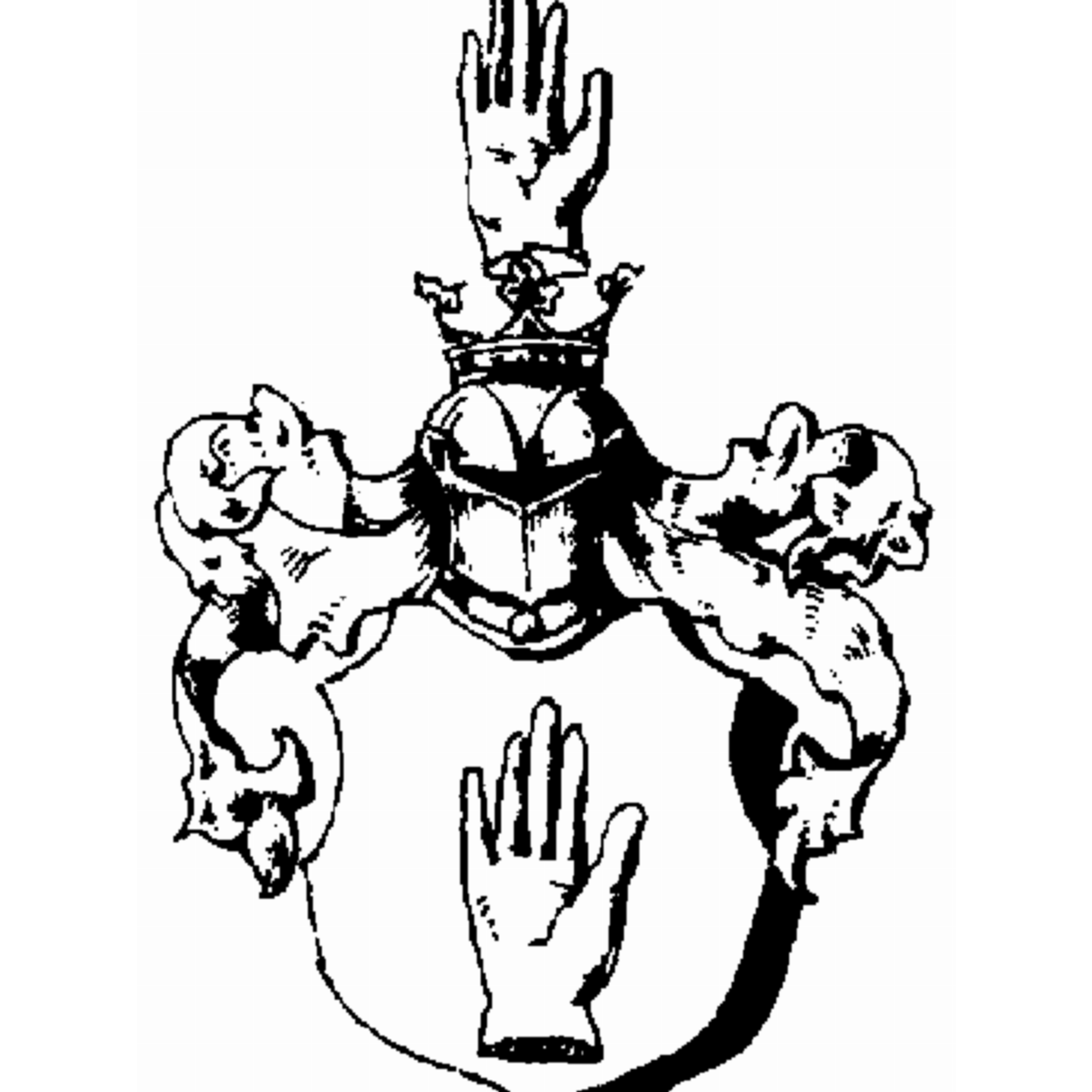 Coat of arms of family Kiekenap