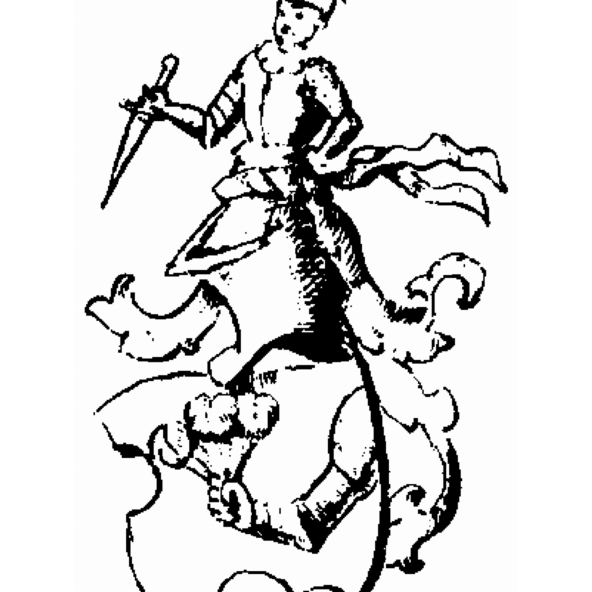 Coat of arms of family Rönnecke