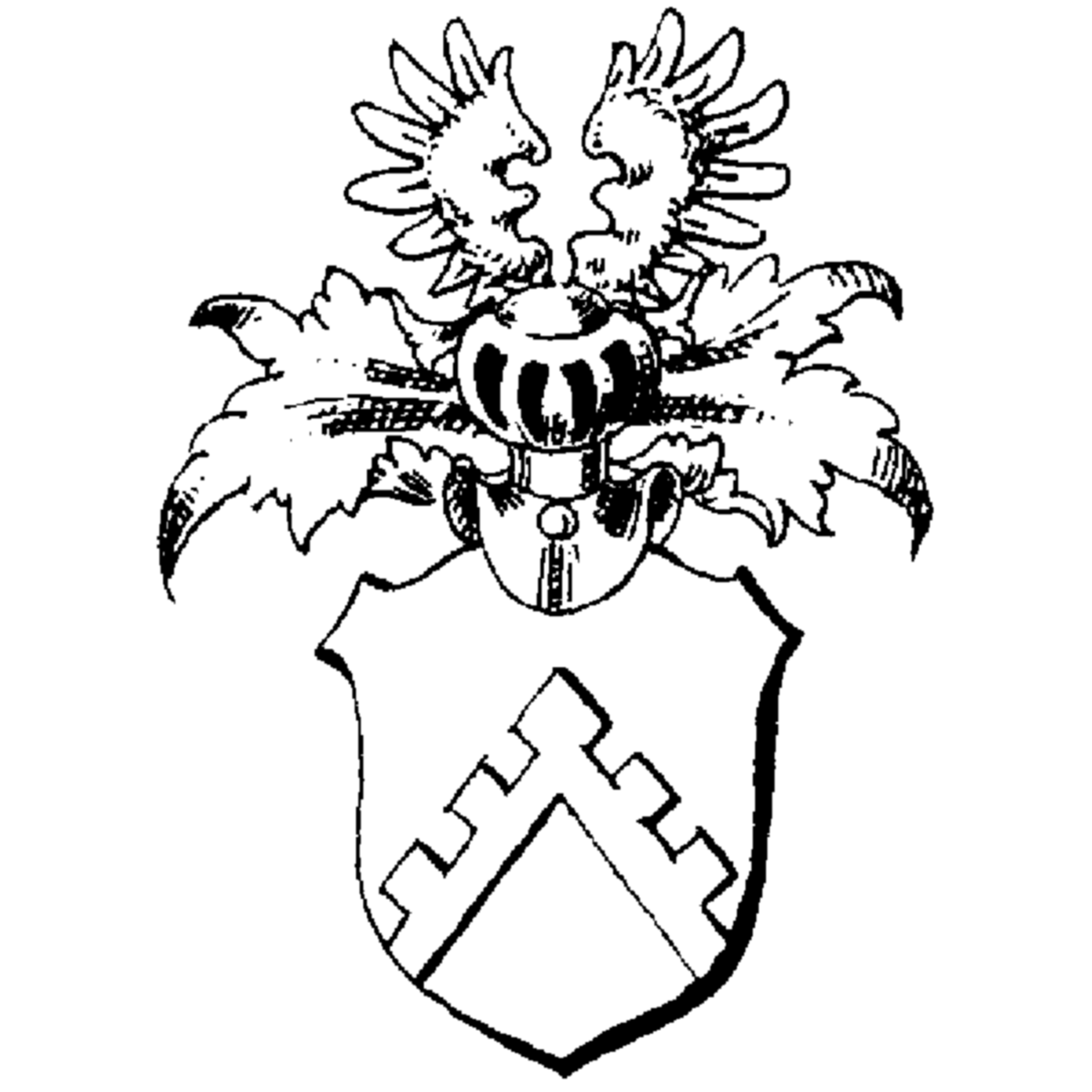 Coat of arms of family Auf Dem Rain
